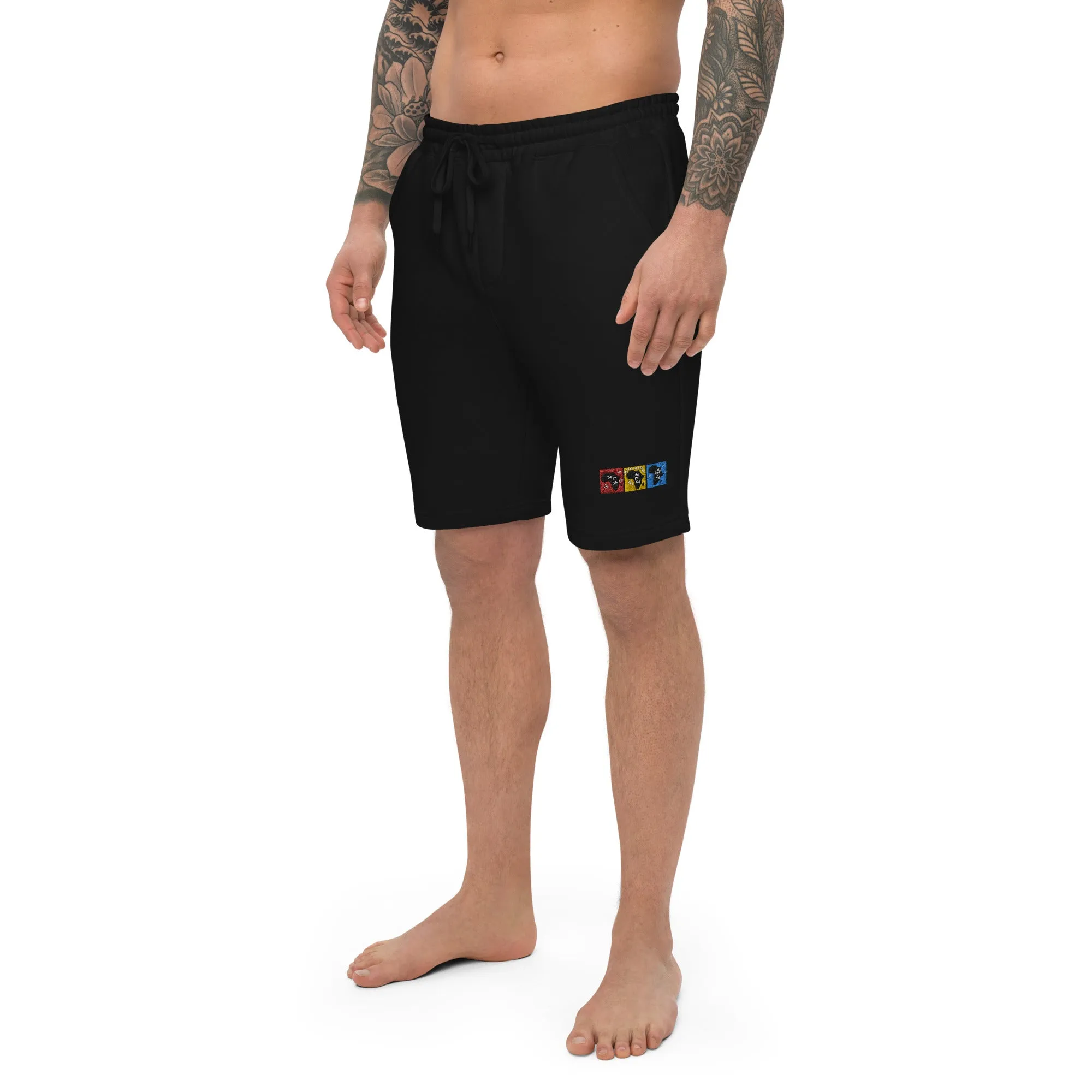 AFRICA PRIMARY Fleece Shorts (Black)