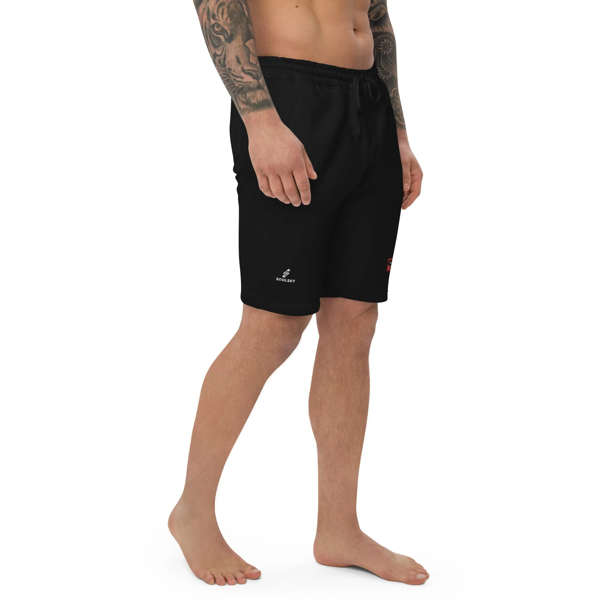 AFRICA PRIMARY Fleece Shorts (Black)