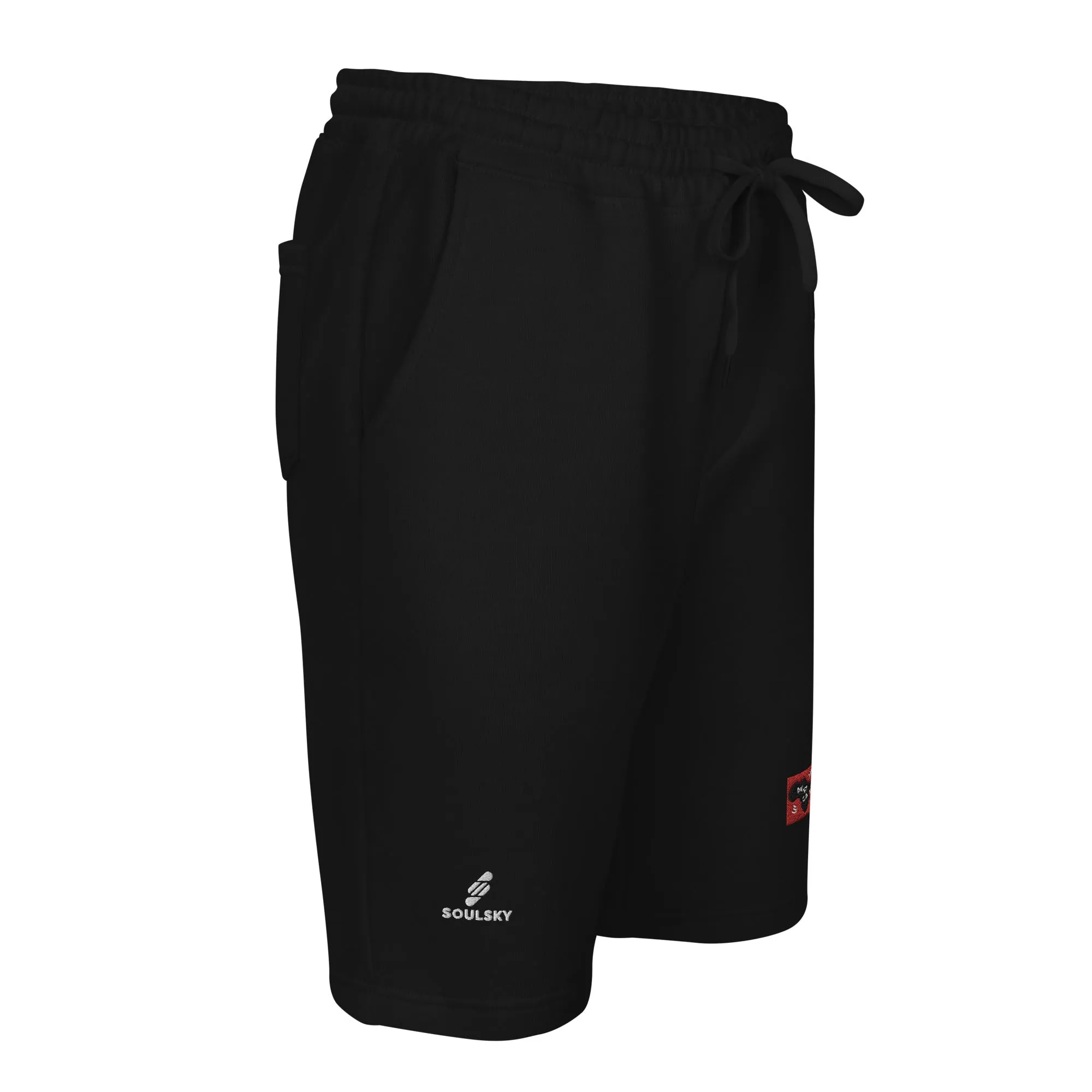 AFRICA PRIMARY Fleece Shorts (Black)