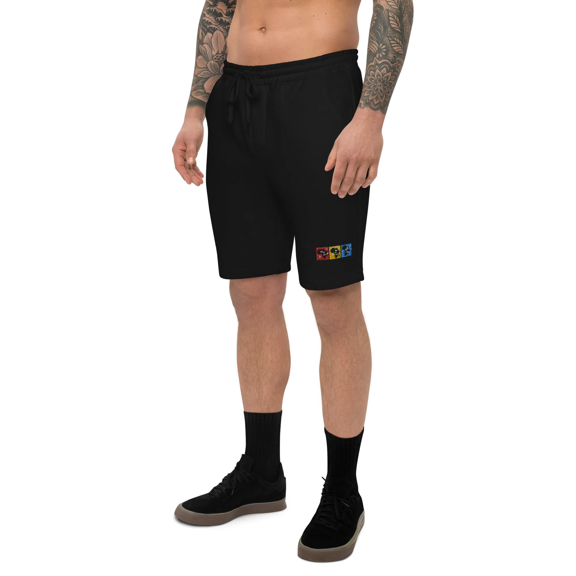 AFRICA PRIMARY Fleece Shorts (Black)