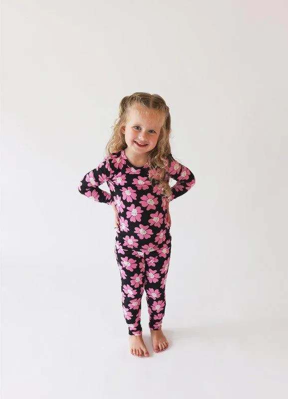 Bamboo Long Sleeve Pajama Set - Winifred (Floral)