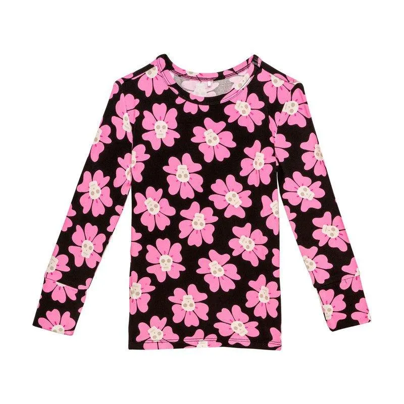 Bamboo Long Sleeve Pajama Set - Winifred (Floral)