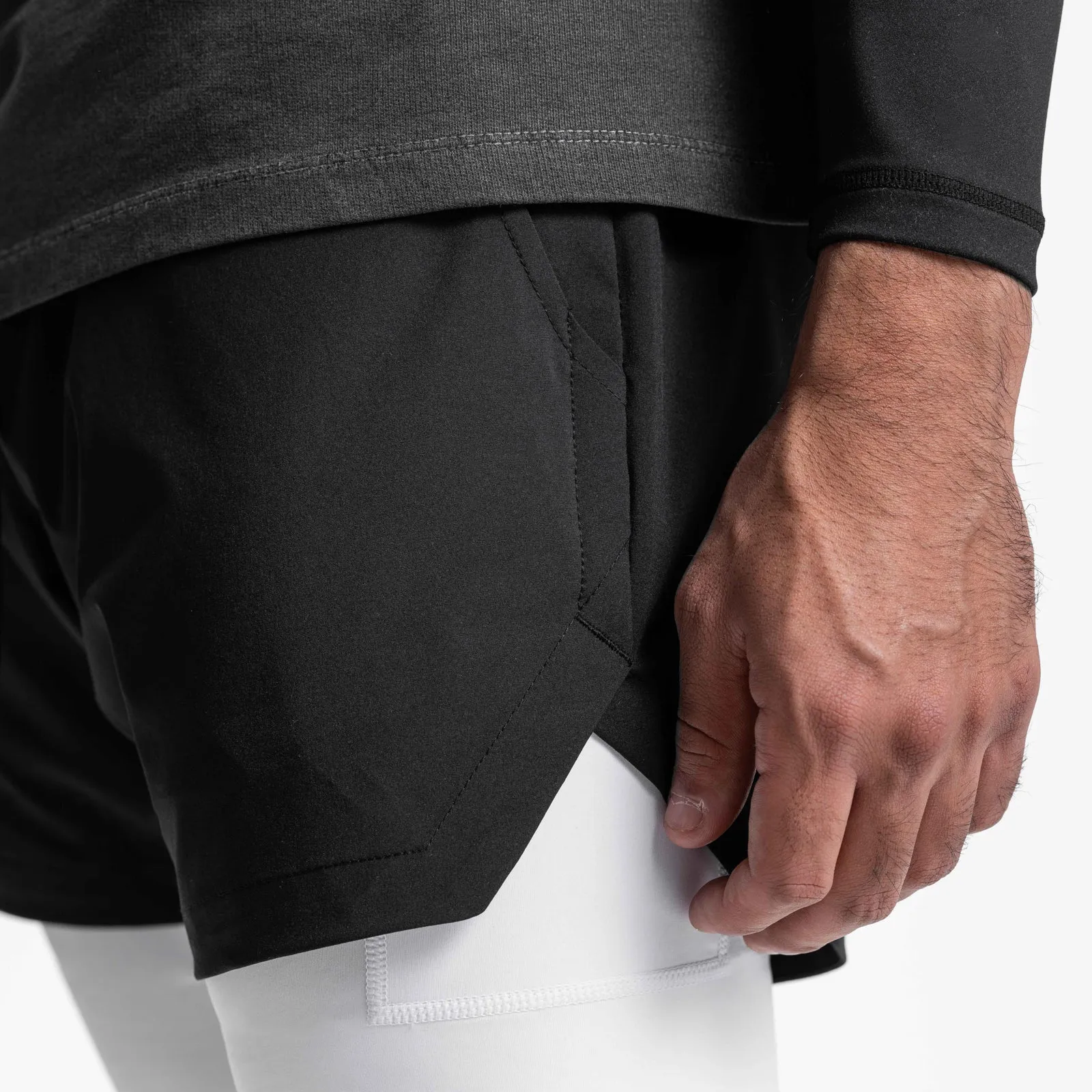 Breathable Double Layer Men's Shorts