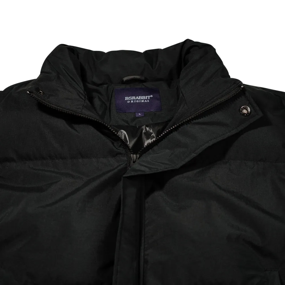 COMFY SHORT DOWN PADDING JUMPER BLACK