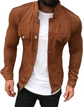 JEShifangjiusu Men'S Thermal Jackets Bomber Winter Warm Stand Collar Military Outwear Casual Fleece Padded Windbreaker Coats