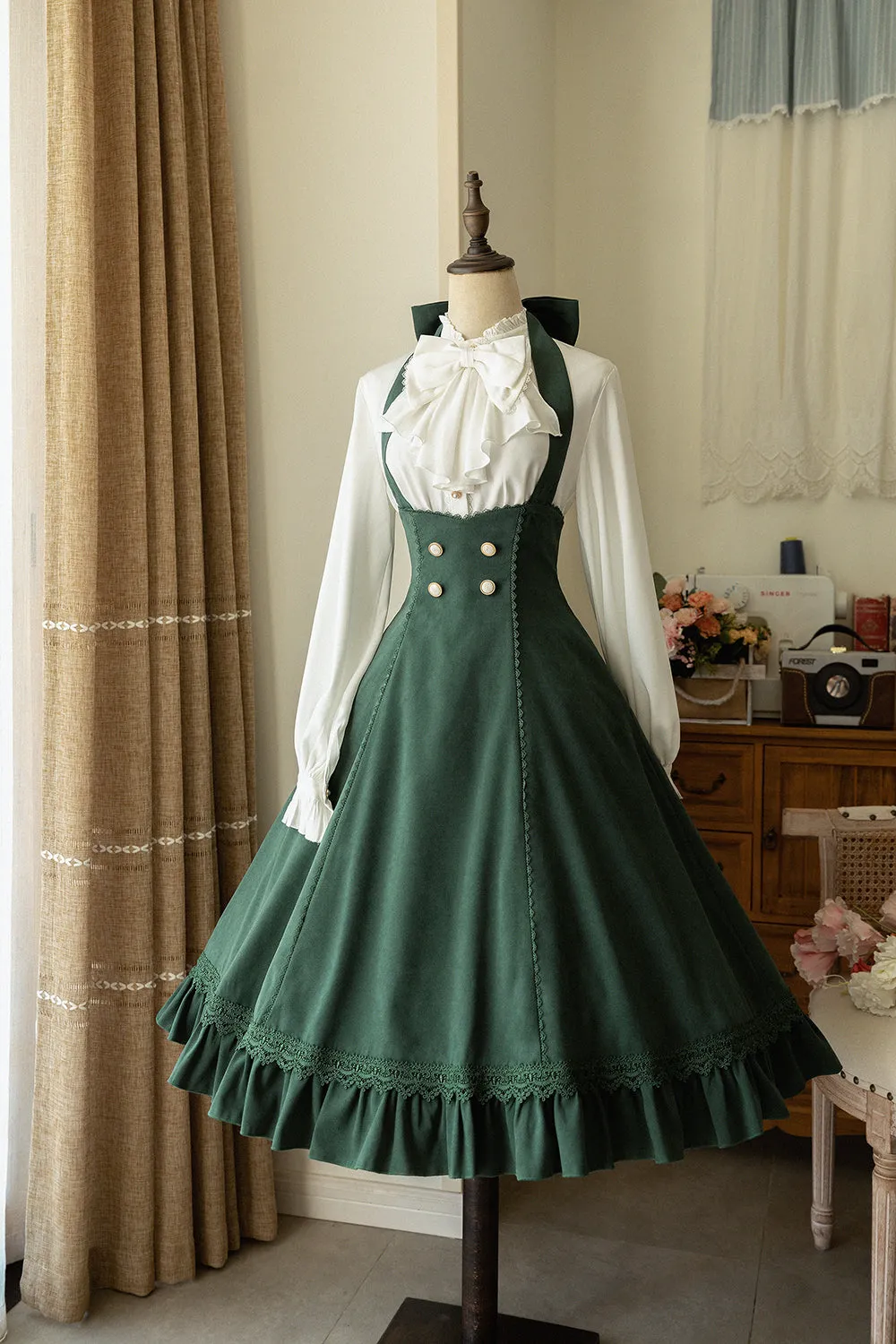 JSK&Blouse♥Ready to Ship♥South of the forest♥Sweet Lolita Dress