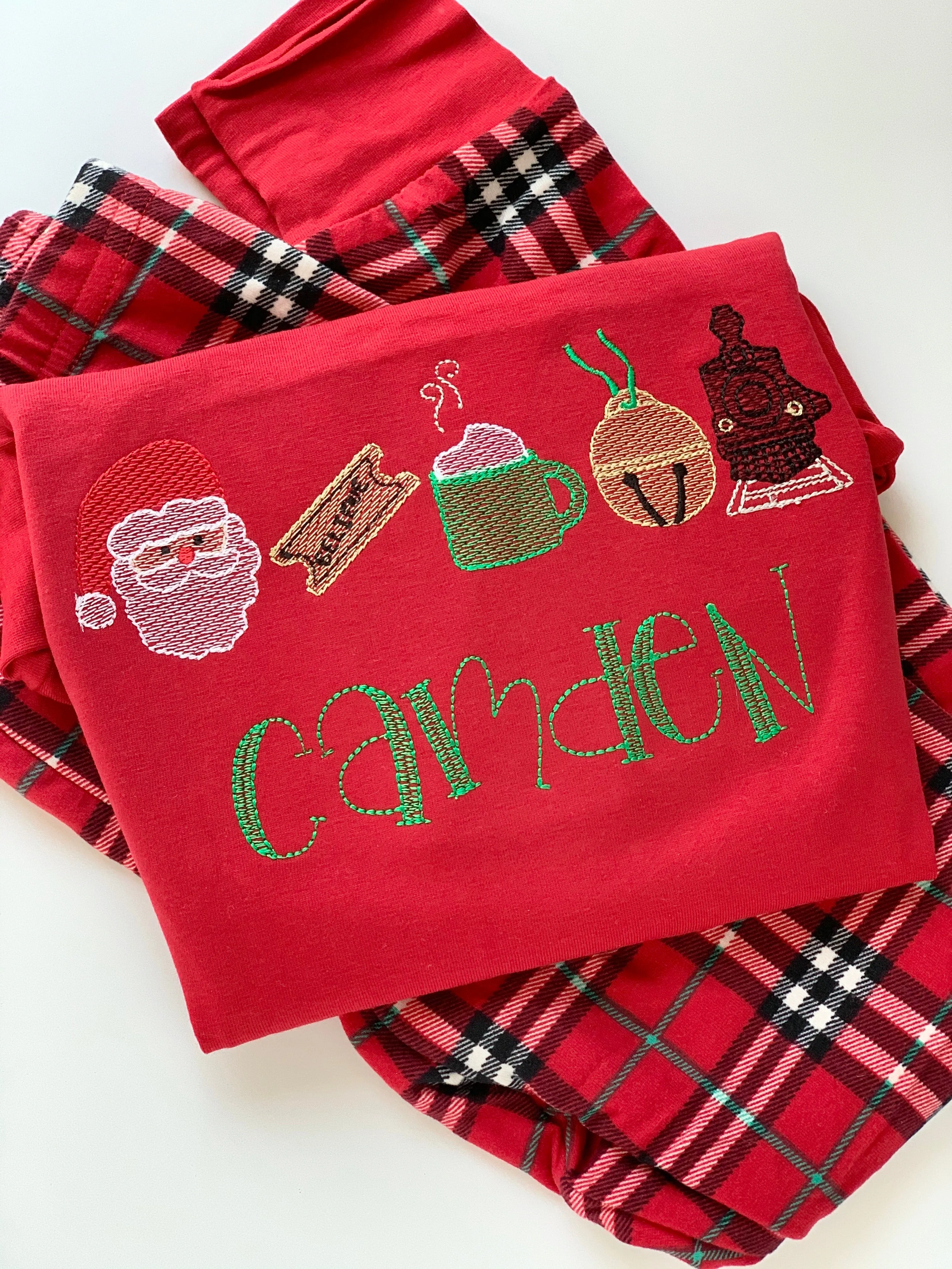 LIMITED Family Christmas Pajamas and Nightgowns - plaid style - infant to adult sizes