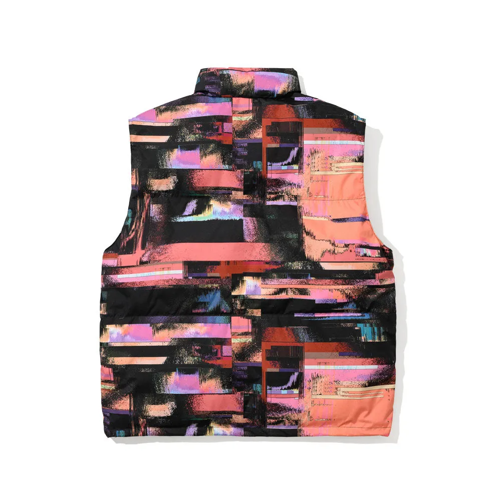 LOGO DOWN PADDING VEST PINK