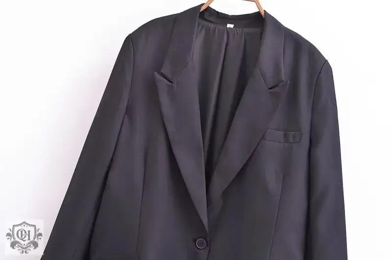 Minimalist Solid Colour Jacket
