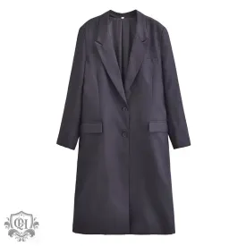 Minimalist Solid Colour Jacket