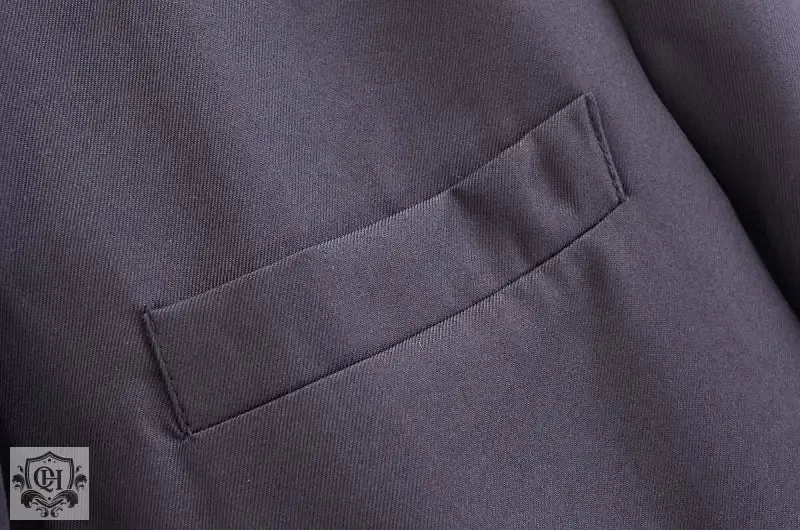 Minimalist Solid Colour Jacket