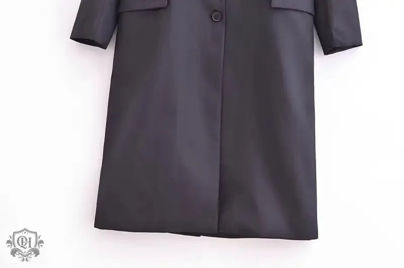 Minimalist Solid Colour Jacket