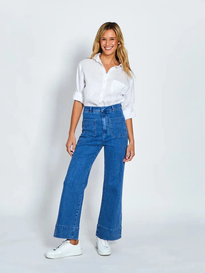 Monaco Milan Jean - Blue Wash