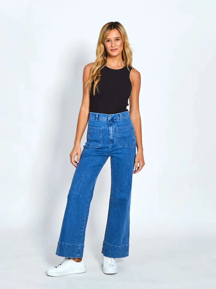Monaco Milan Jean - Blue Wash