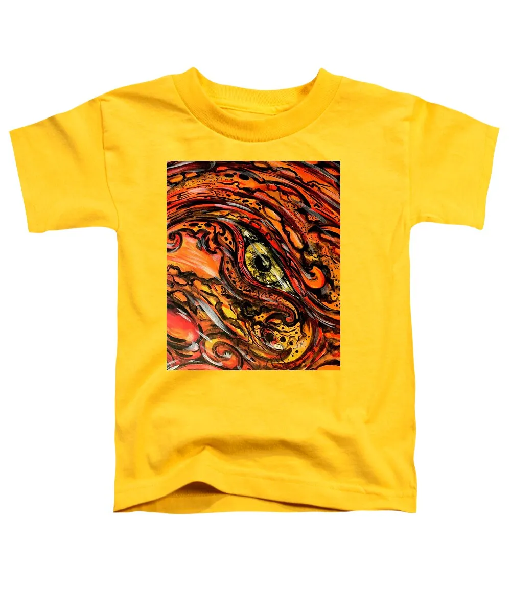 Orange Eye - Toddler T-Shirt