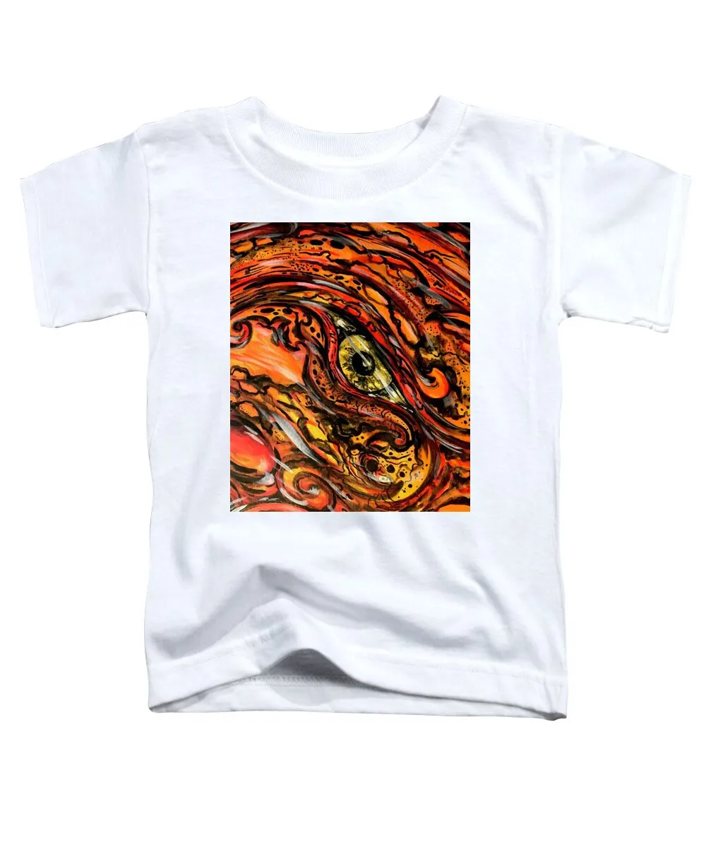 Orange Eye - Toddler T-Shirt