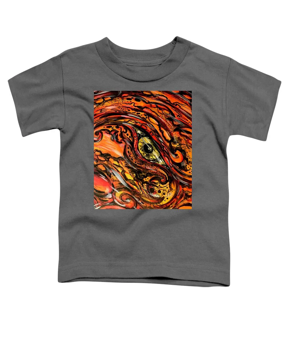 Orange Eye - Toddler T-Shirt