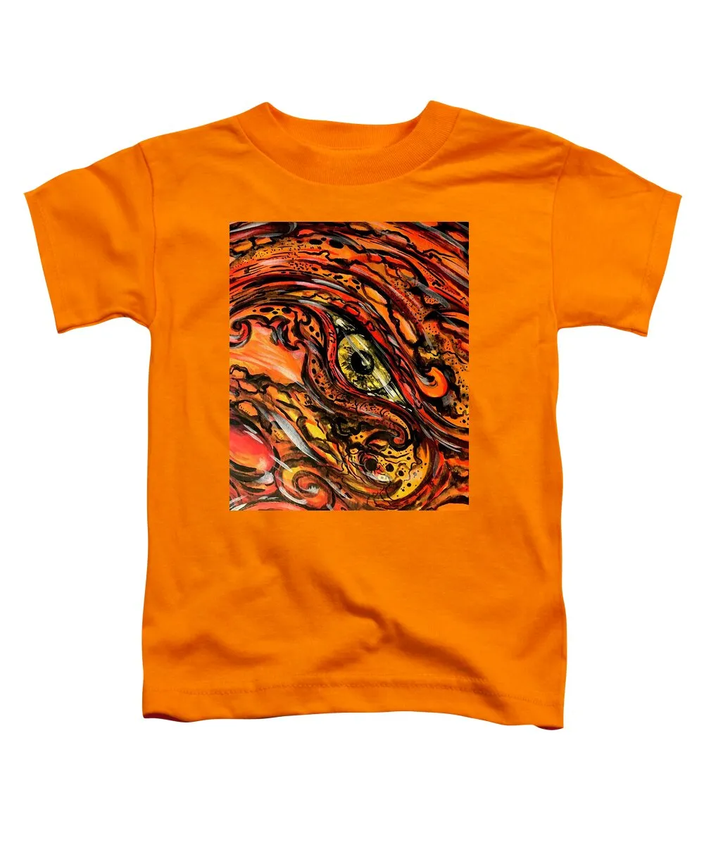 Orange Eye - Toddler T-Shirt