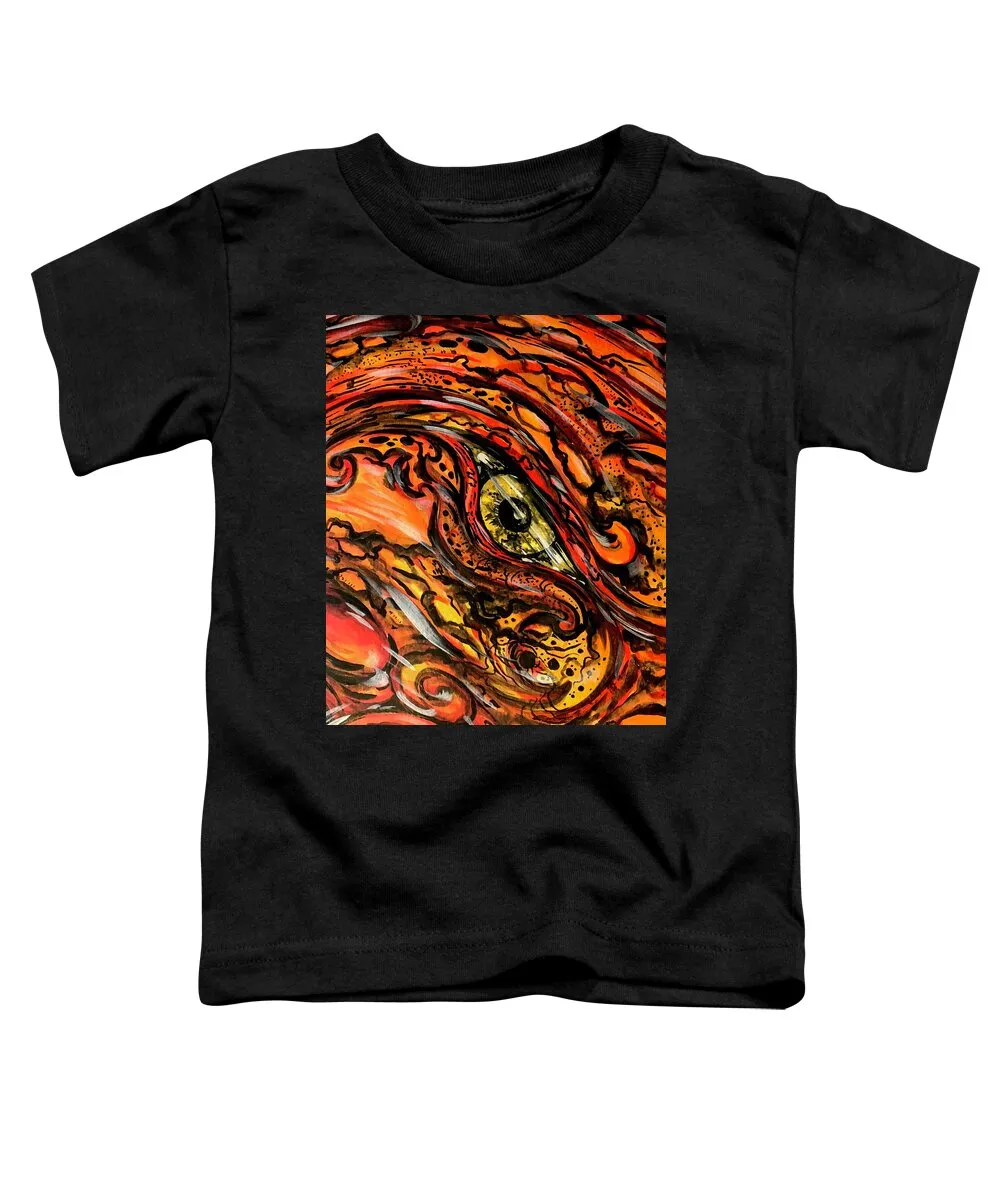 Orange Eye - Toddler T-Shirt