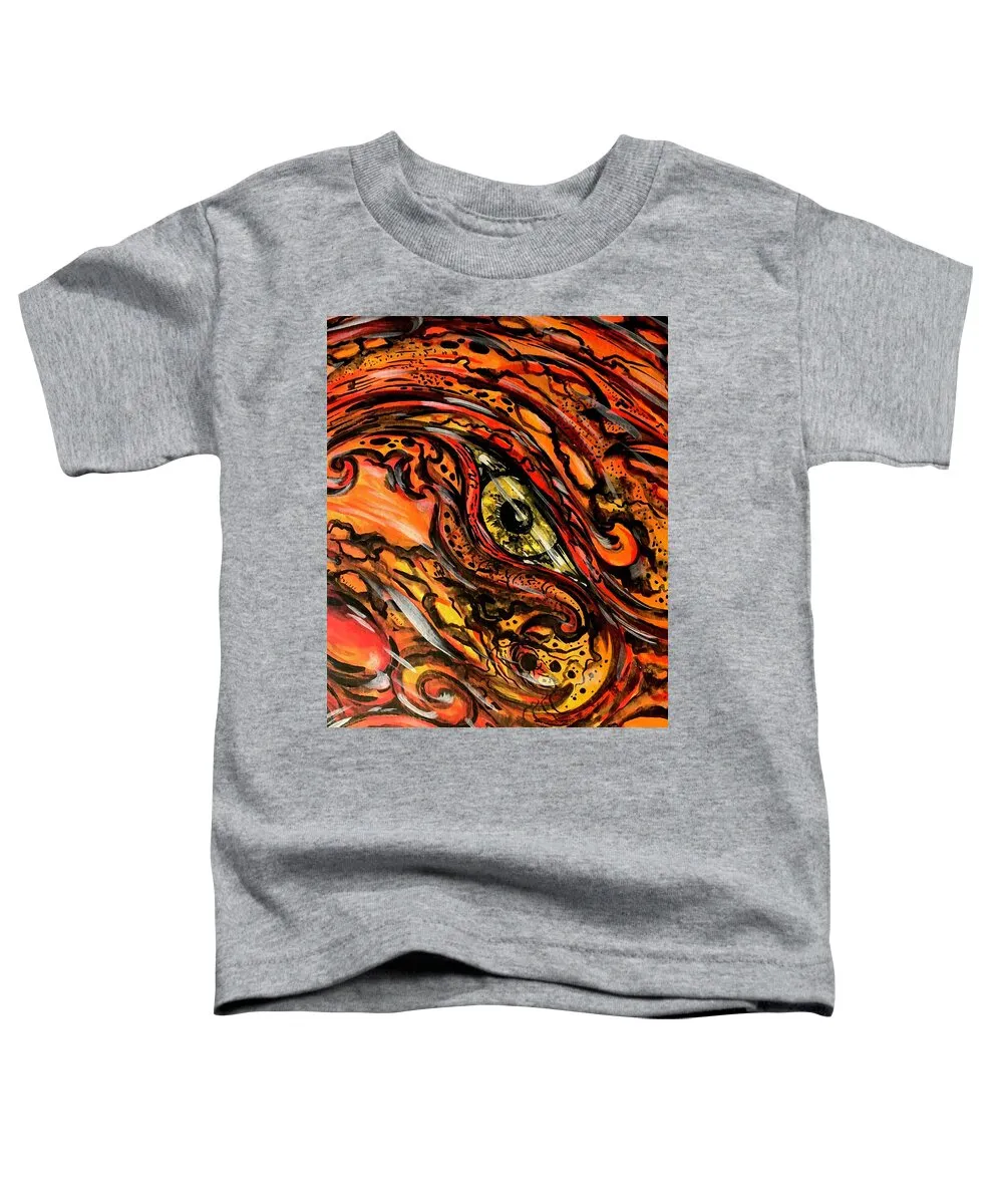 Orange Eye - Toddler T-Shirt