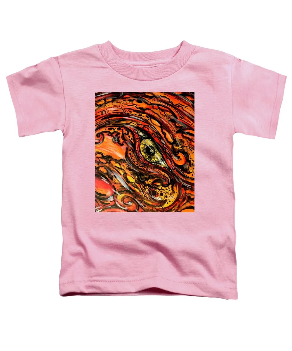 Orange Eye - Toddler T-Shirt