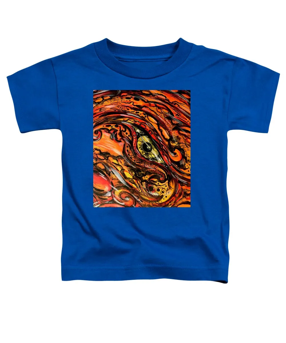 Orange Eye - Toddler T-Shirt