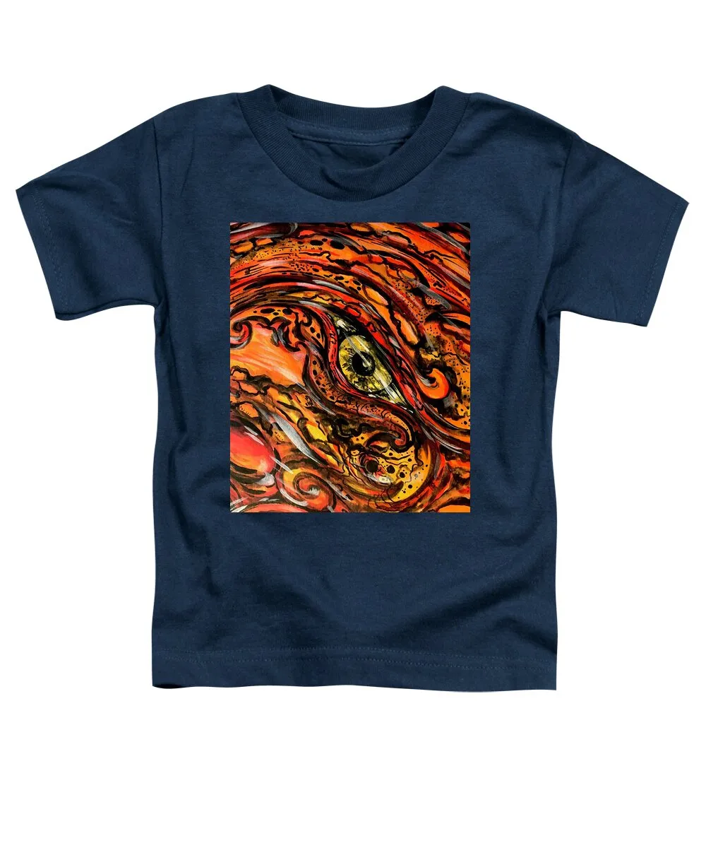Orange Eye - Toddler T-Shirt