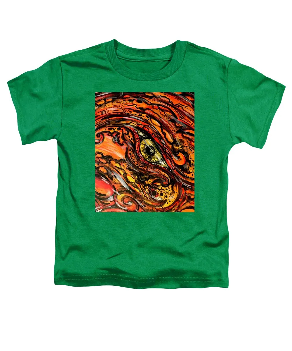 Orange Eye - Toddler T-Shirt
