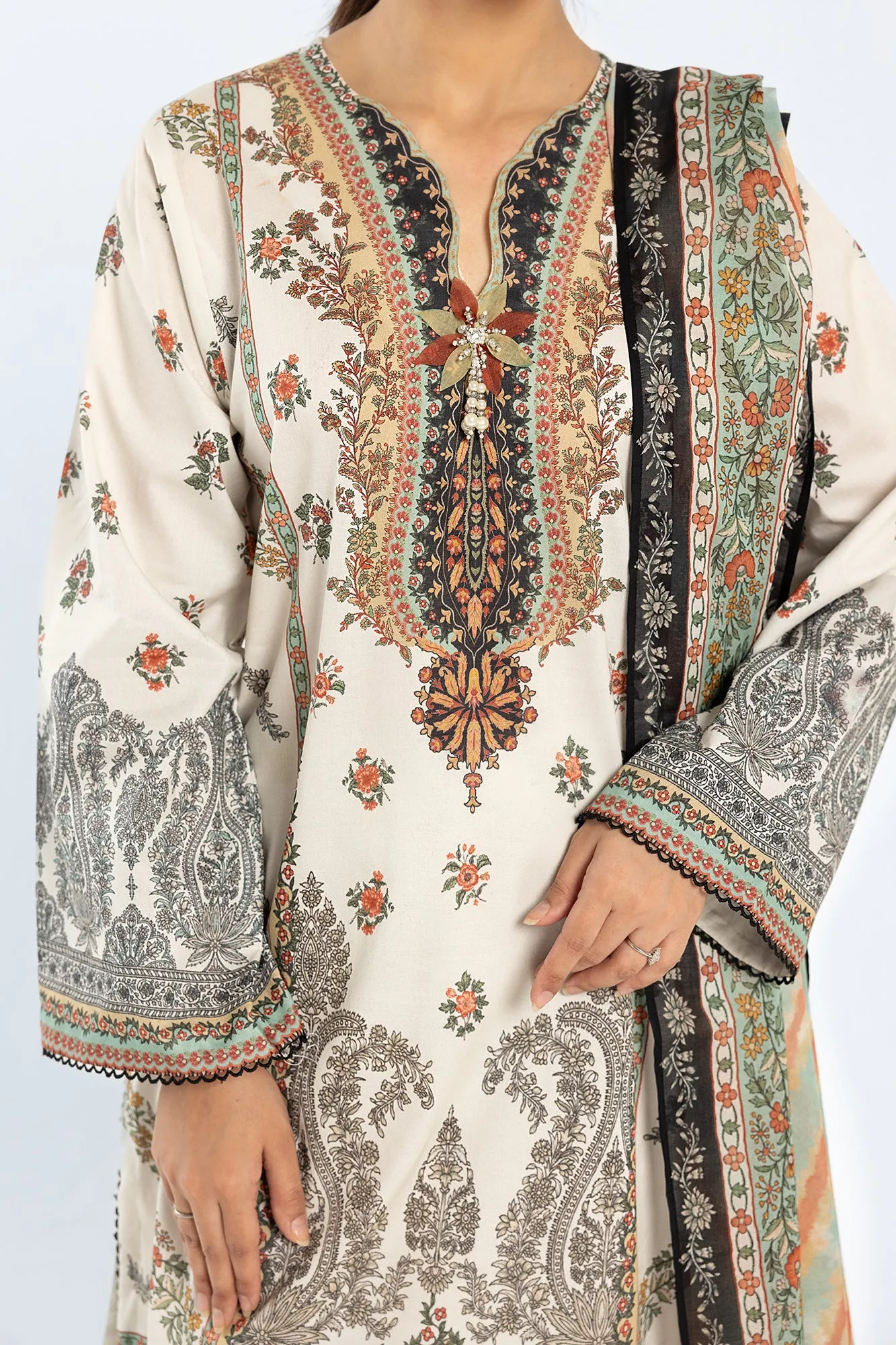 PRINTED SUIT  (E0445/202/006)