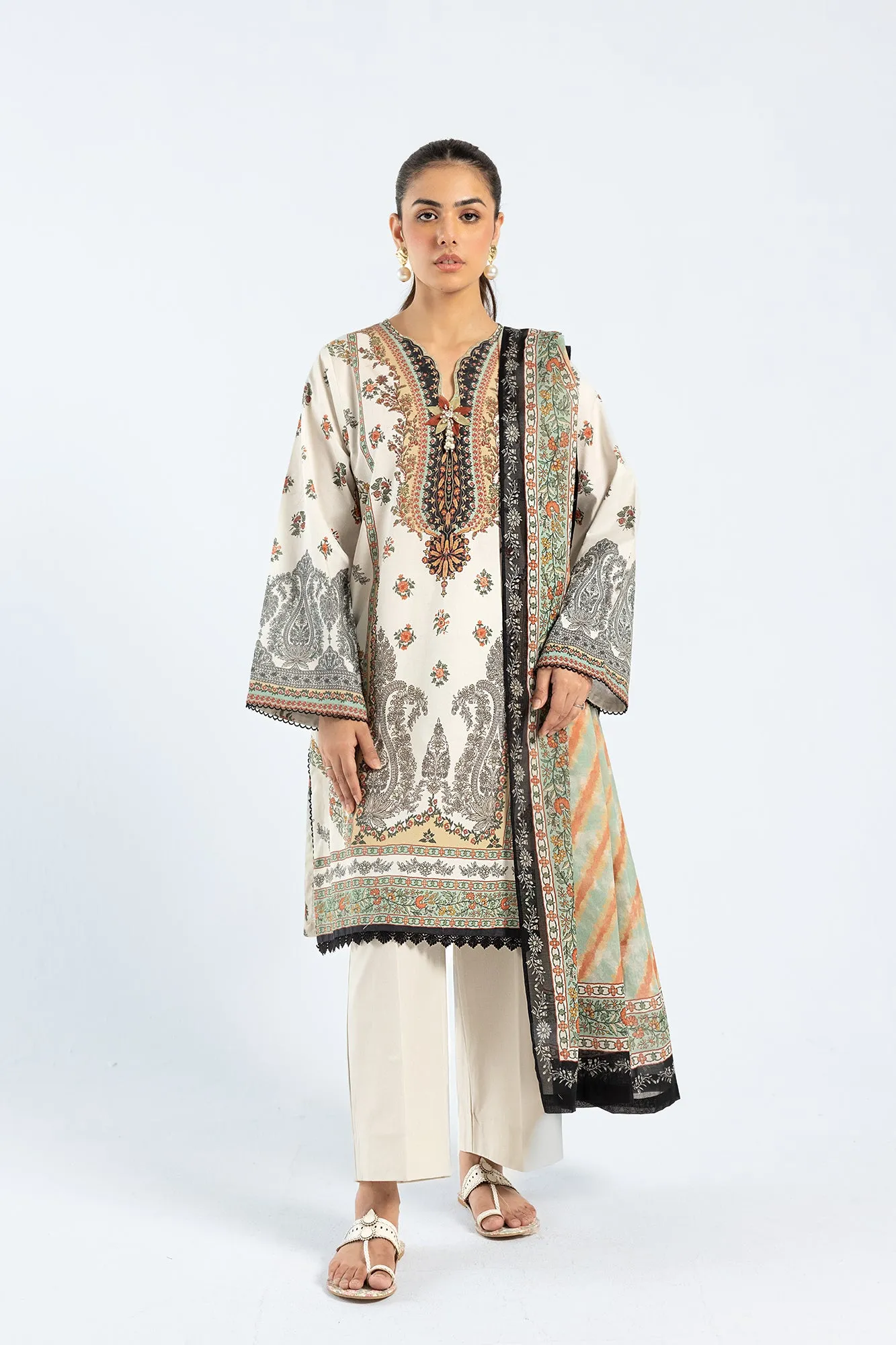 PRINTED SUIT  (E0445/202/006)