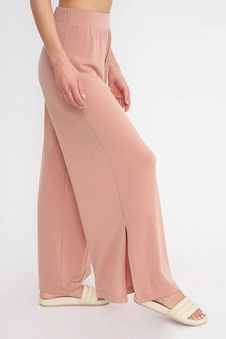 Project Social T Pink Off Topic Wide Leg Pants