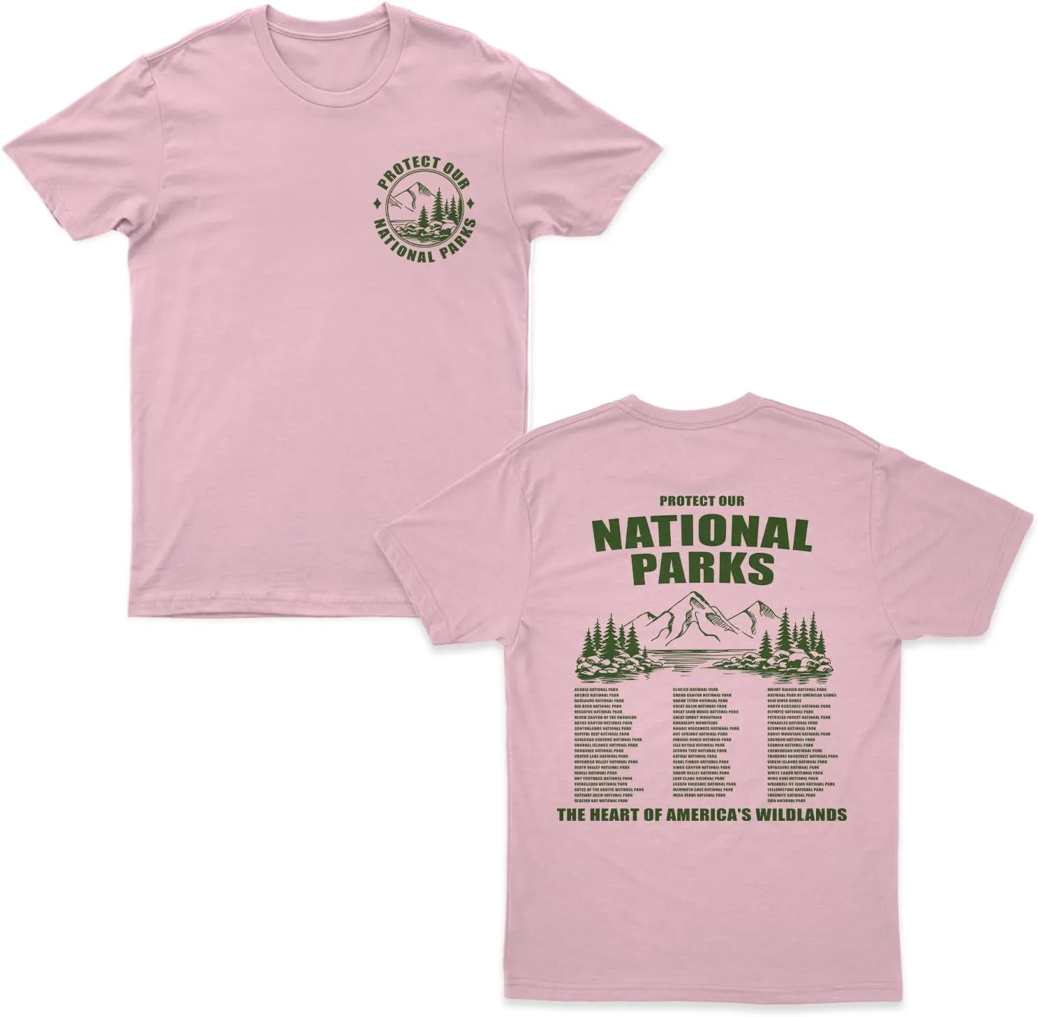 Protect Our National Parks Shirt, Mountain Shirts for Women, Hiking T-Shirt, Nature Lover, National Park T Shirts