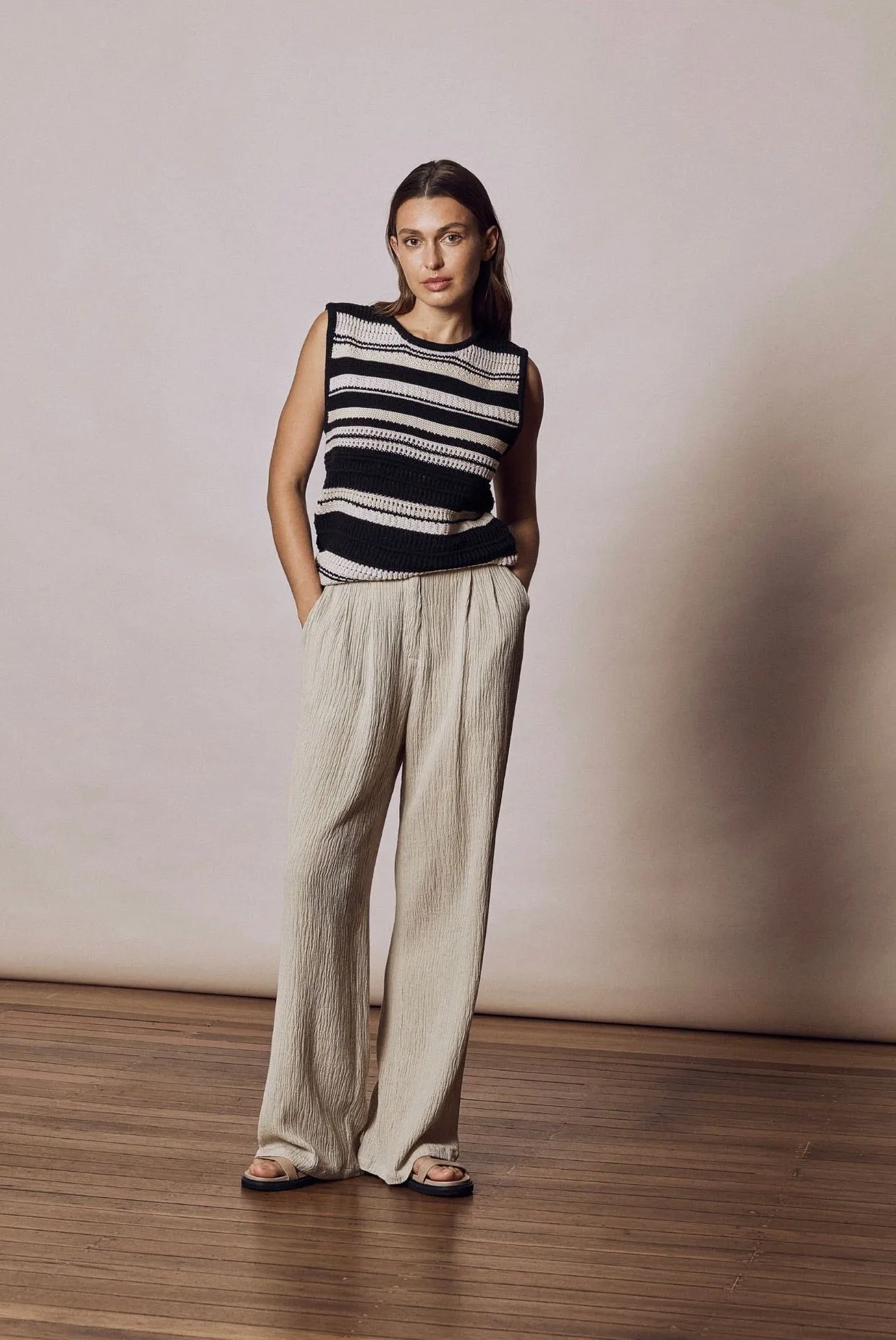 Sahara pants - natural