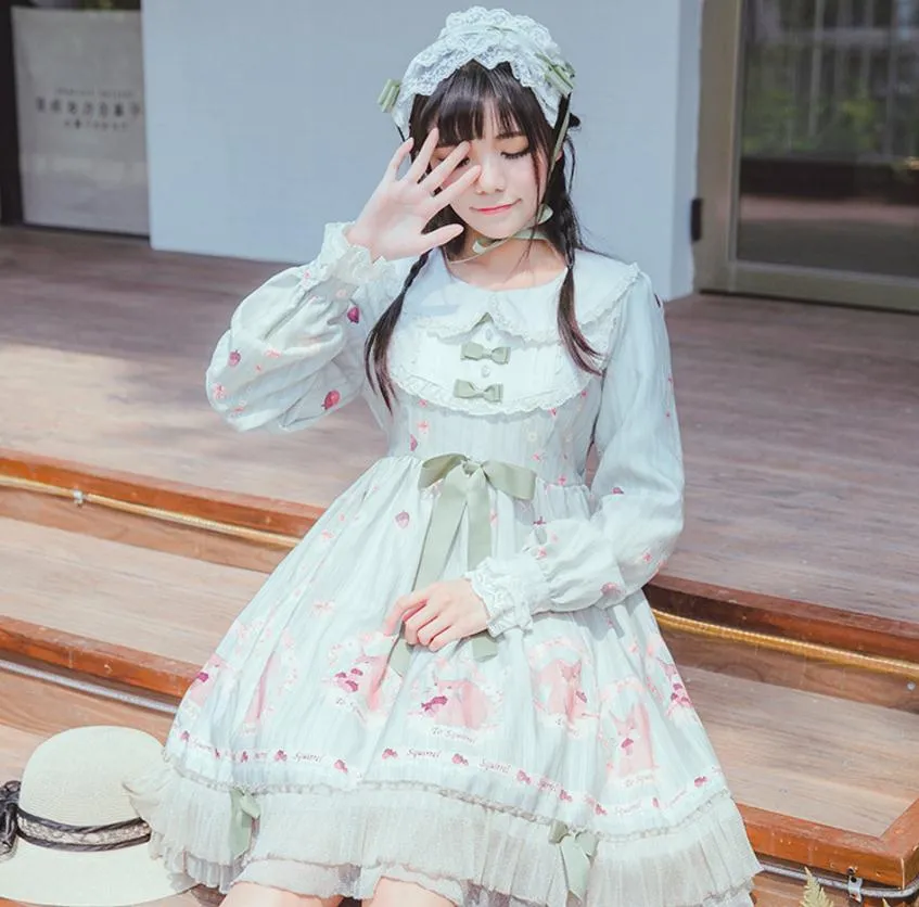 Squirrel Cameo Dress