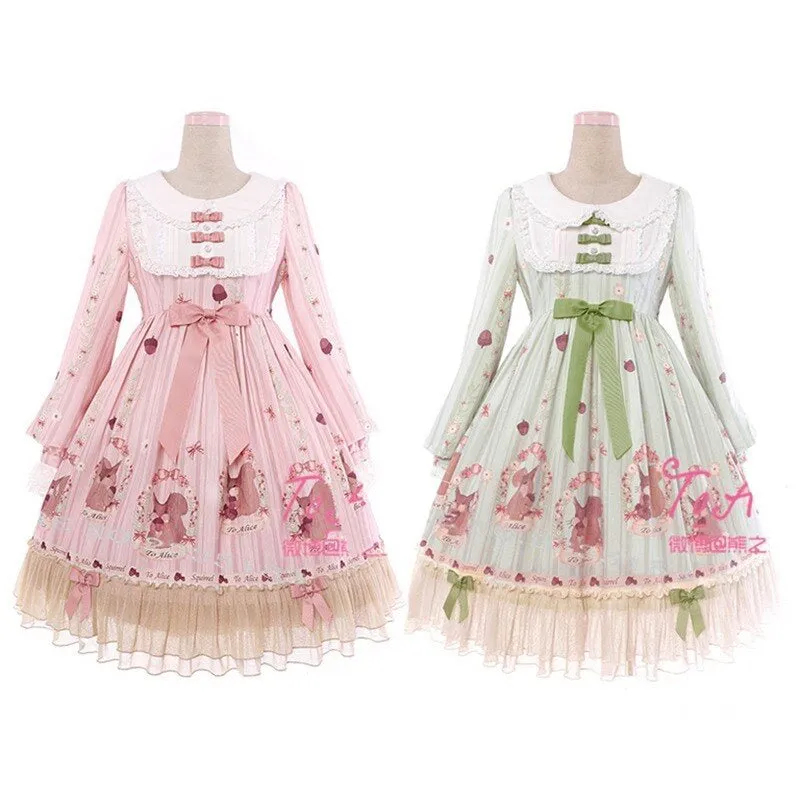 Squirrel Cameo Dress