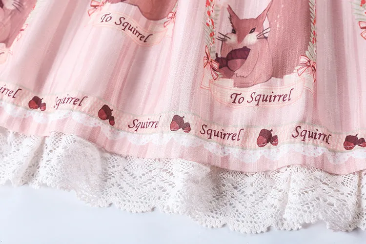 Squirrel Cameo Dress