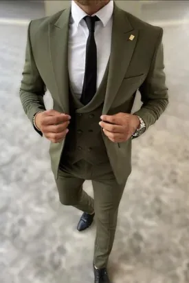 Suit For Men Three Piece Men Suit Wedding Party Suit Slim Fit One Button Suit Gift For Men Elegant