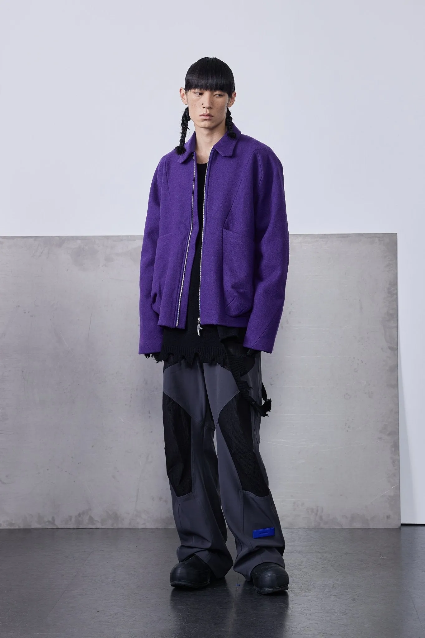 Symmetric Wool Jacket
