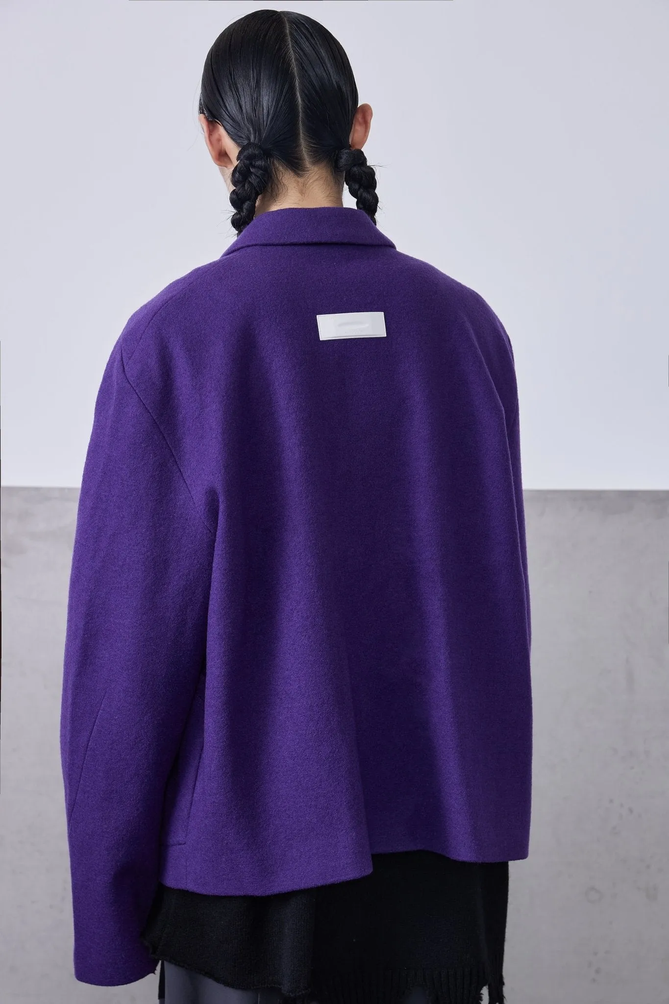 Symmetric Wool Jacket