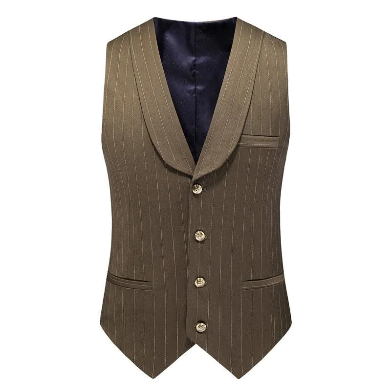 Three-piece Slim Wedding Suit Men