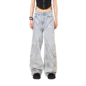 WildWorld Pheonix Loose Jeans Ocean Blue