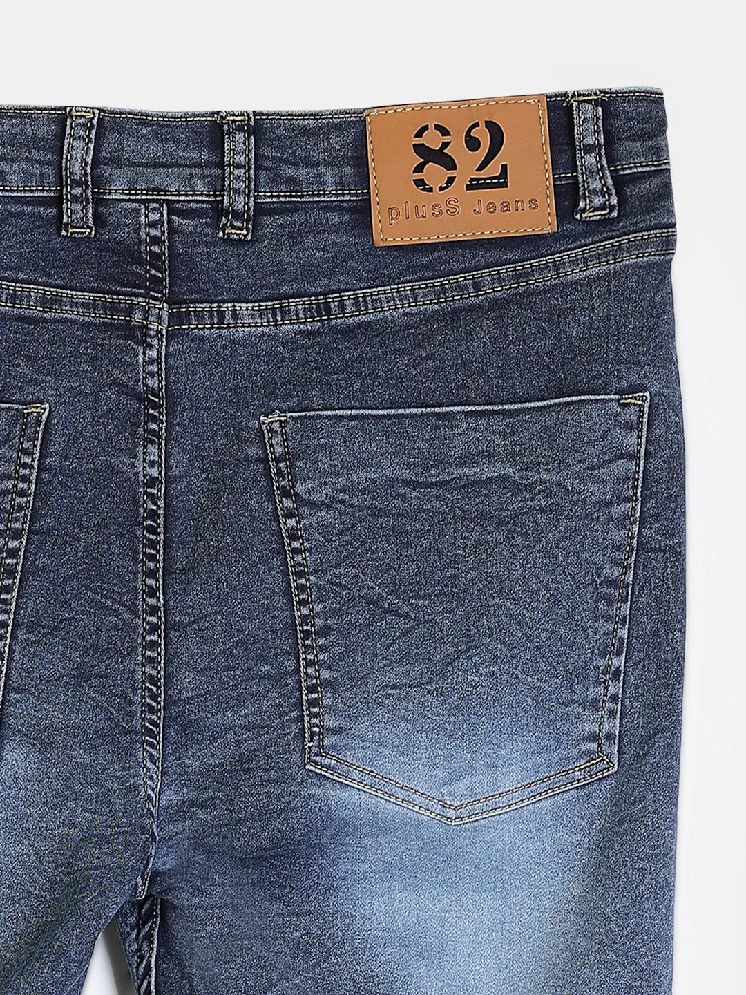 Women Blue Regular Fit Mid-Rise Mildly Distressed Jeans